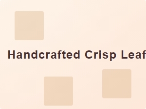 Handcrafted Crisp Leaf Fonts for Fall Wedding Stationery