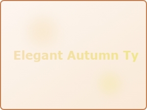 Elegant Autumn Typography in Warm Cinnamon Tones